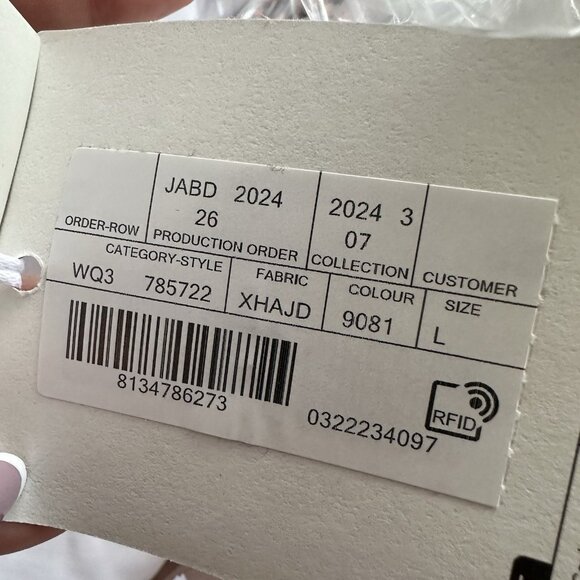 NWT GUCCI Sparkling Swimwear Swimsuit Jersey Bikini Set SZ L 100% Authentic - Picture 11 of 11